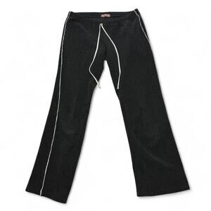 XXI Vintage 2000s Low Rise Flared Casual Pants For Fall + Winter Staple Size S